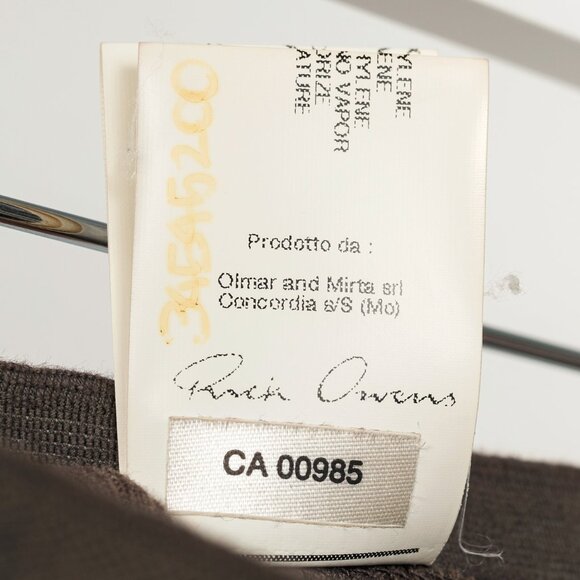 Rick Owens Anthem SS/11 "Dust" Silk-Blend Bias-Cut Midi Skirt - Picture 9 of 9